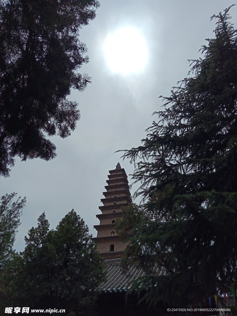 普救寺图片