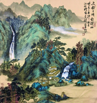 溪山渔翁