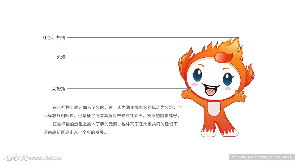 吉祥物平面图
