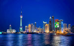 上海外滩城市夜景