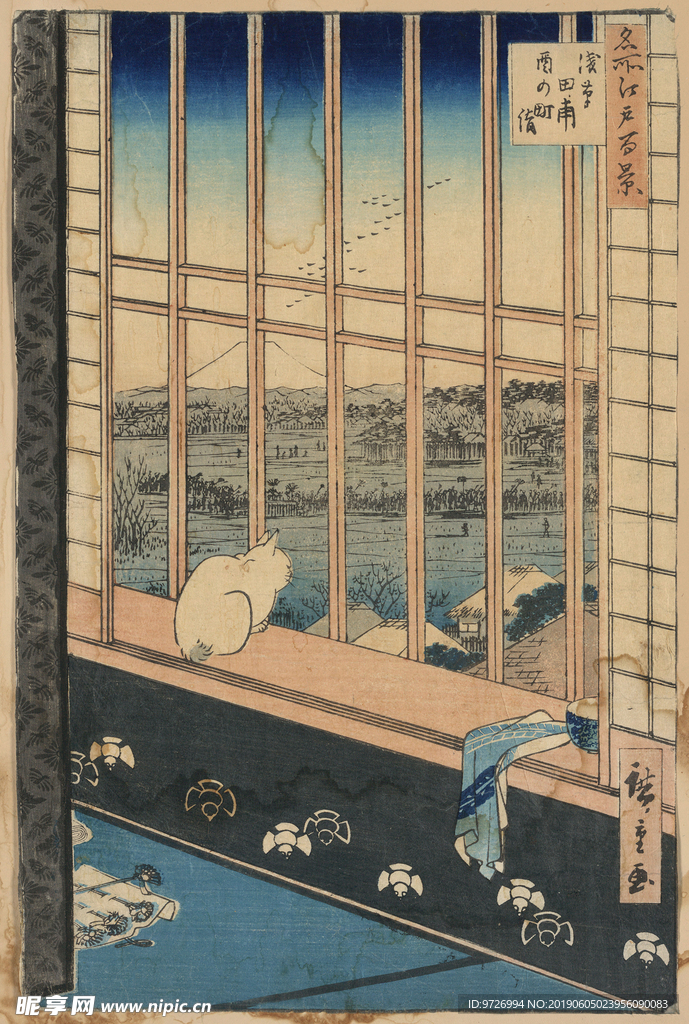 安腾广重浮世绘作品