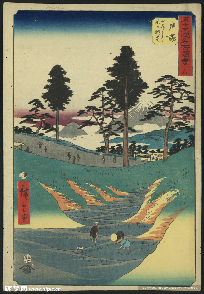 安腾广重浮世绘作品