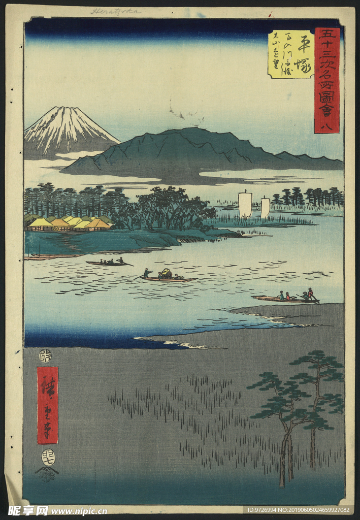 安腾广重浮世绘作品