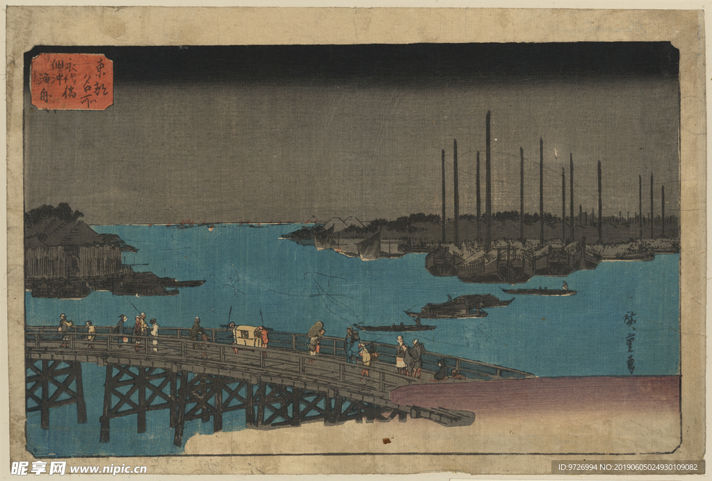 安腾广重浮世绘作品