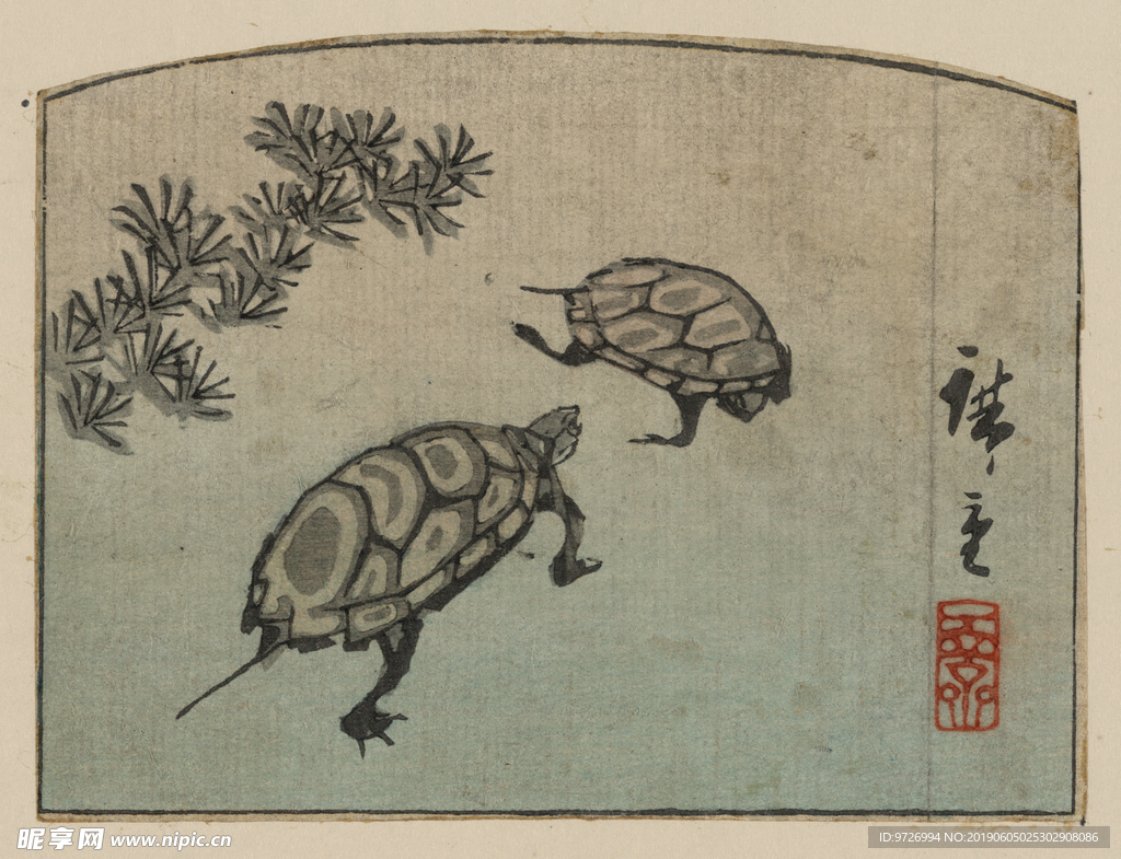 安腾广重浮世绘作品
