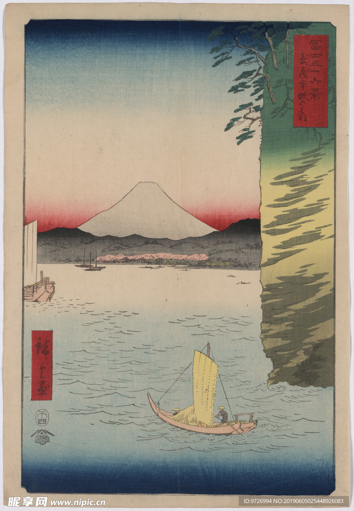 安腾广重浮世绘作品