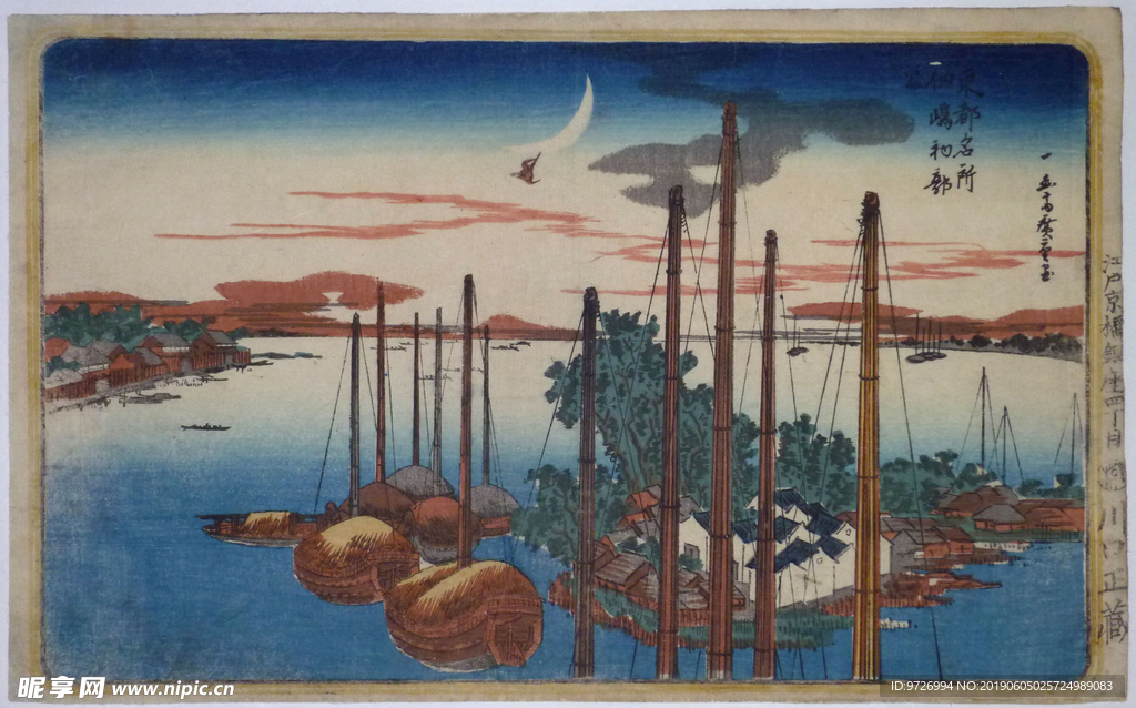 安腾广重浮世绘作品