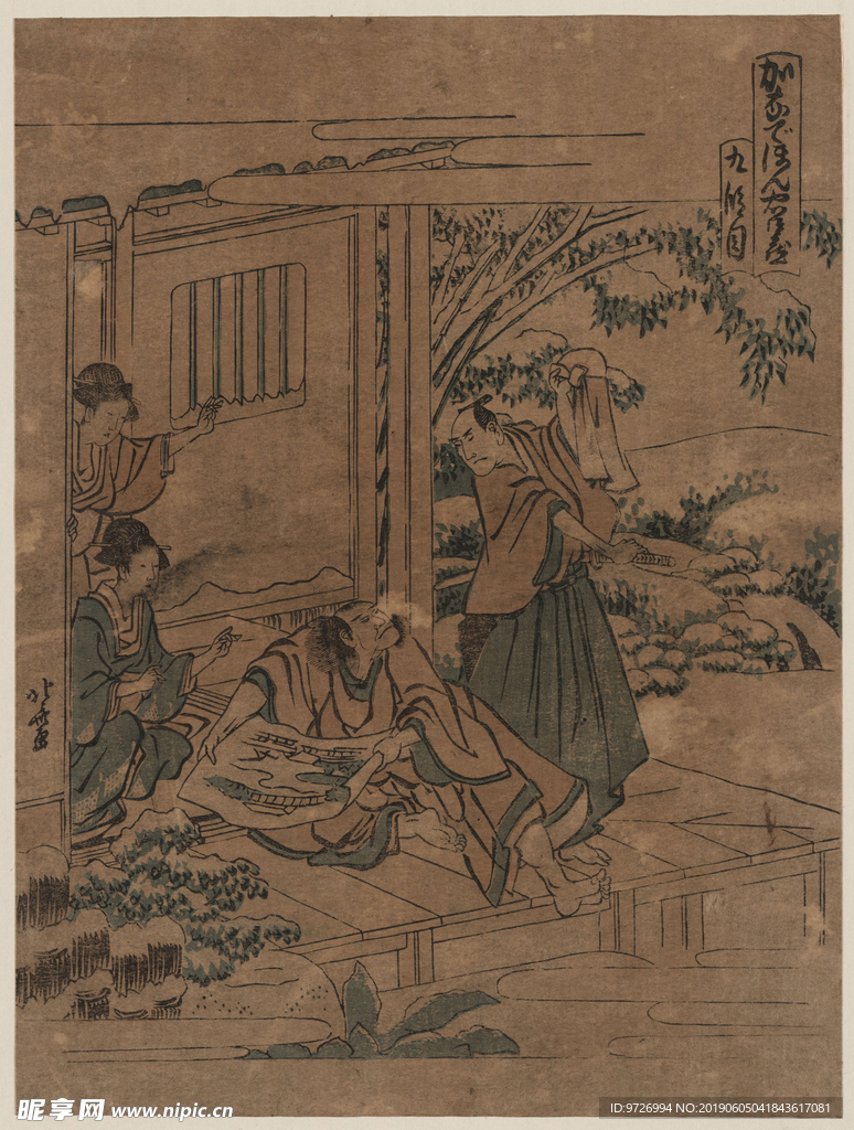 葛饰北斋浮世绘作品