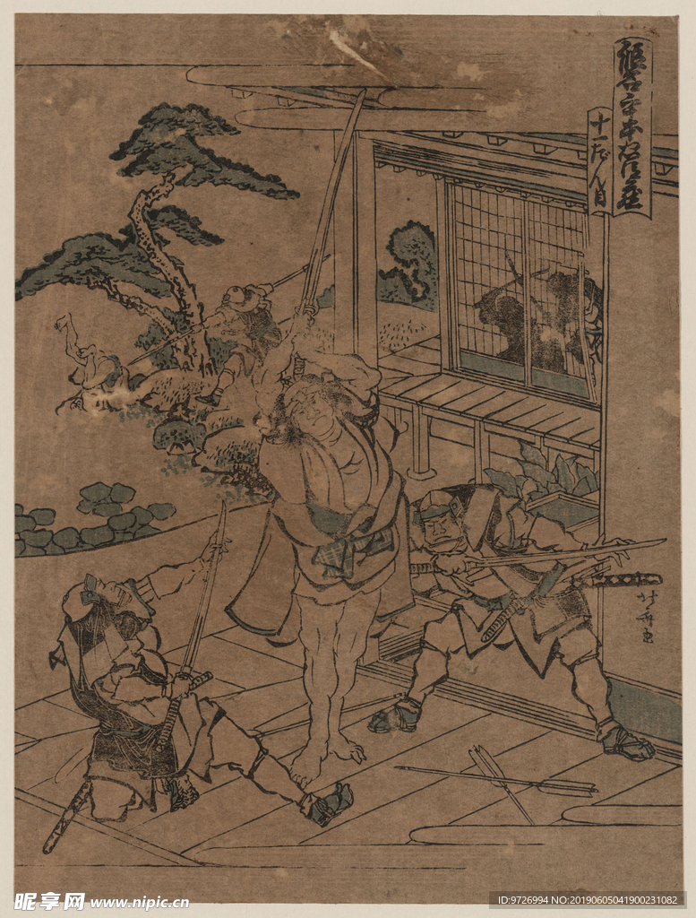 葛饰北斋浮世绘作品