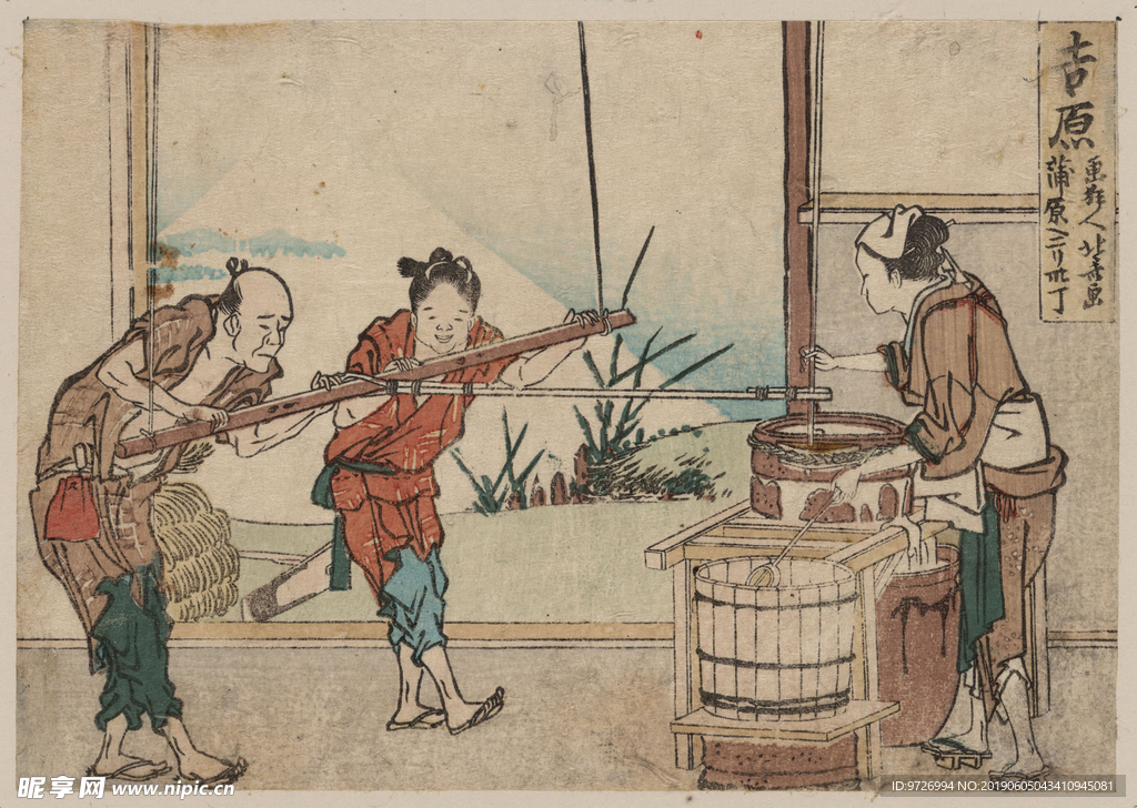 葛饰北斋浮世绘作品