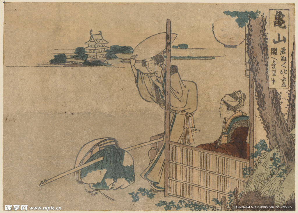 葛饰北斋浮世绘作品