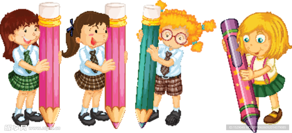 卡通学生