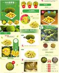 电商淘宝菠萝蜜详情页