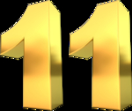 11周年字样