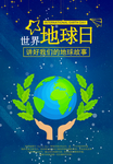 世界地球日海报