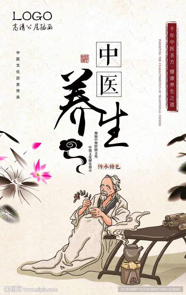 中医养生海报