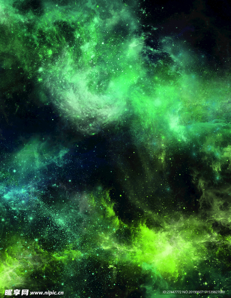 炫彩星空背景
