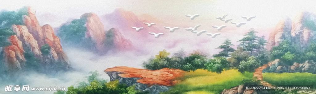 山水画