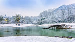 唯美西湖雪景风景摄影