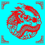 龙剪纸