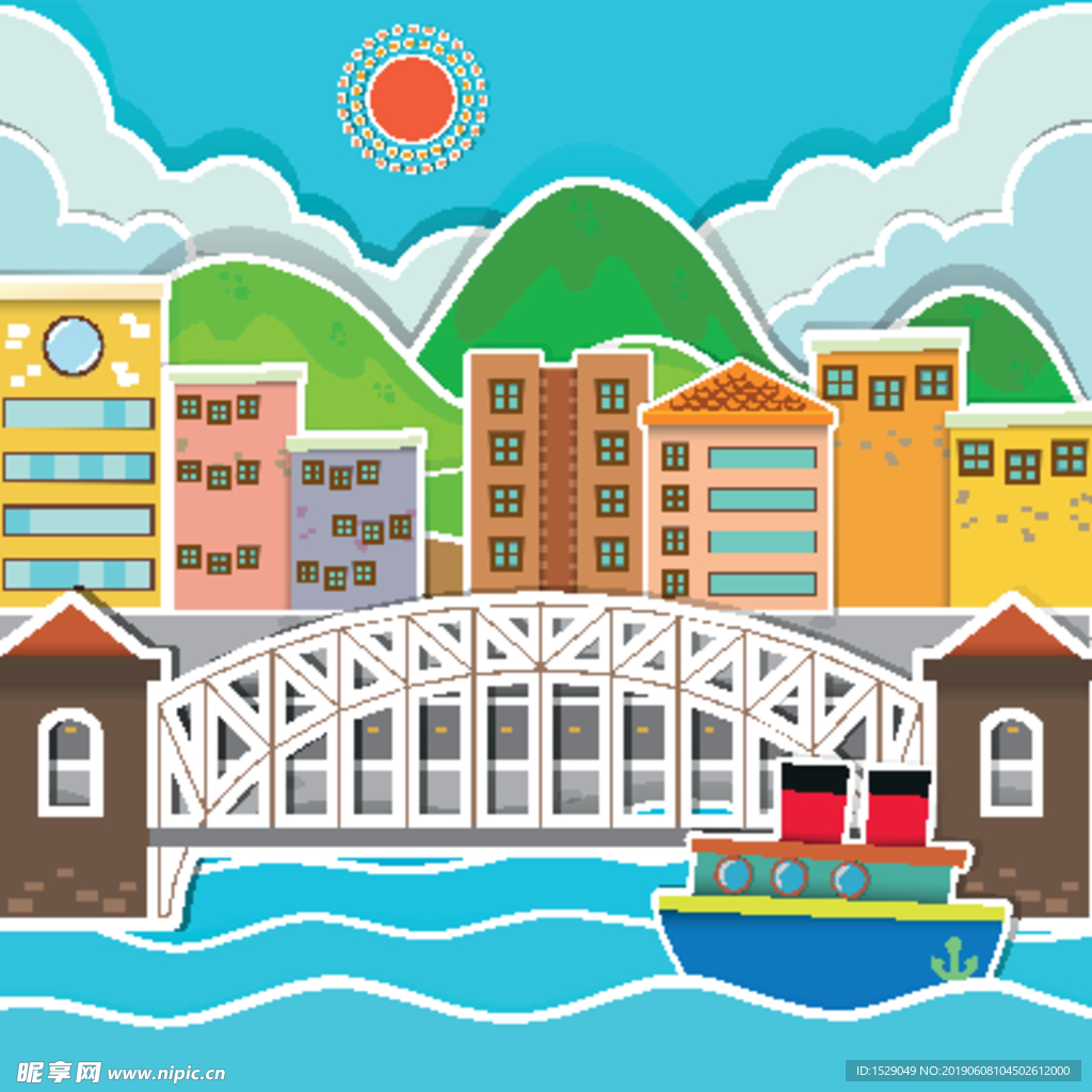 城市风景