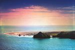 海岛海浪
