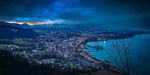 蓝色海岛城市