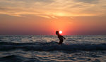 海景夕阳