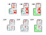 农村房屋室内平面图及家具规划图