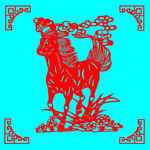 马剪纸