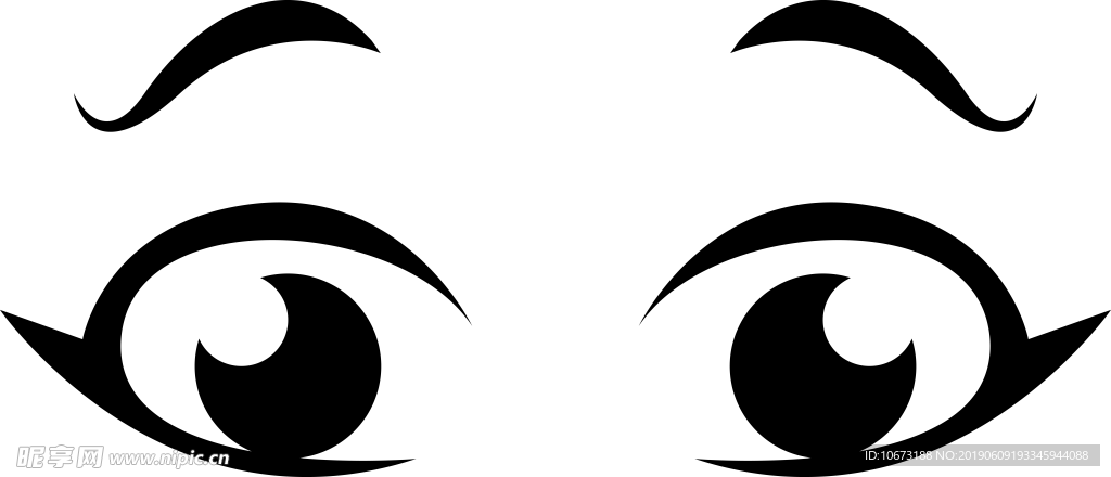 卡通眼睛
