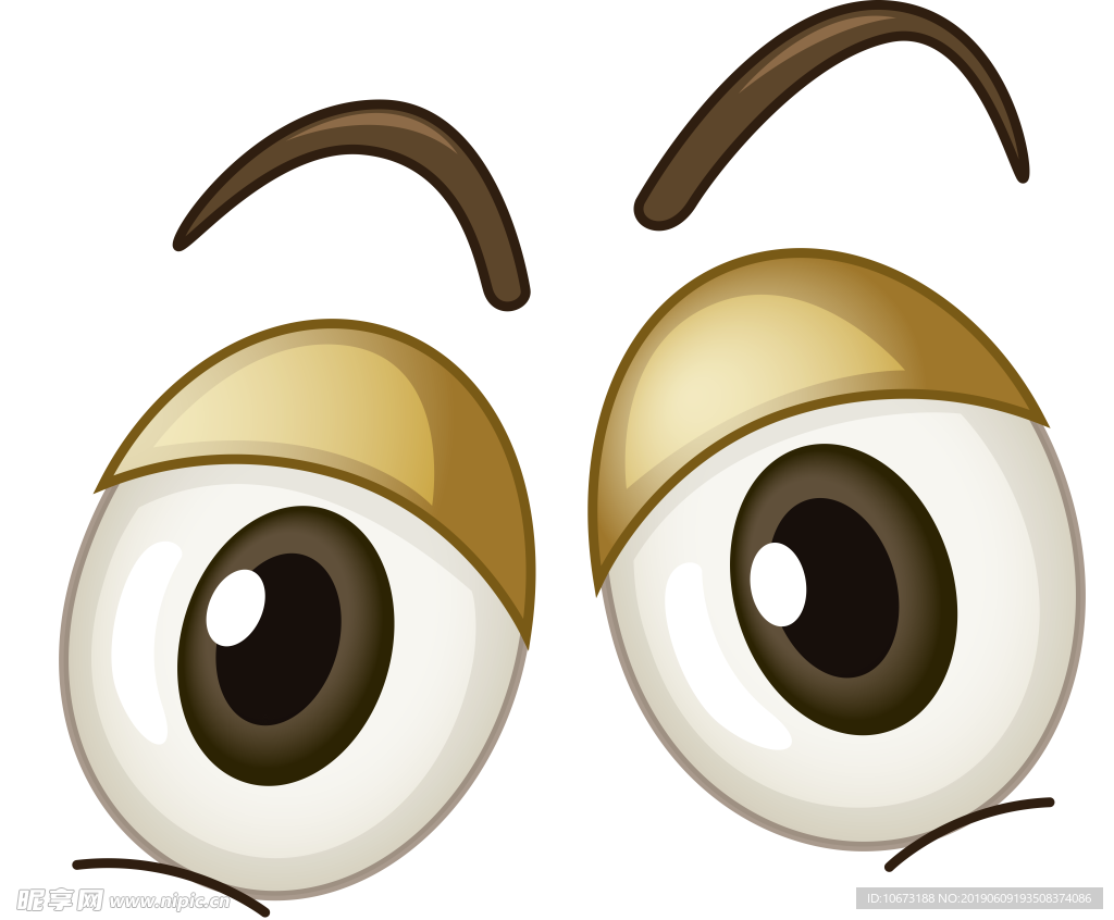 卡通眼睛