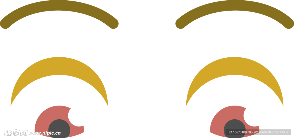 卡通眼睛