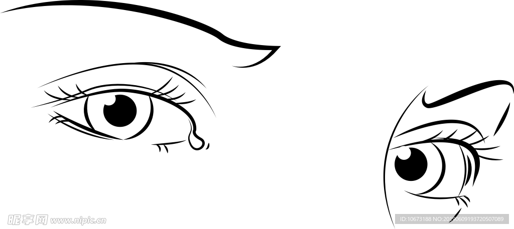 卡通眼睛