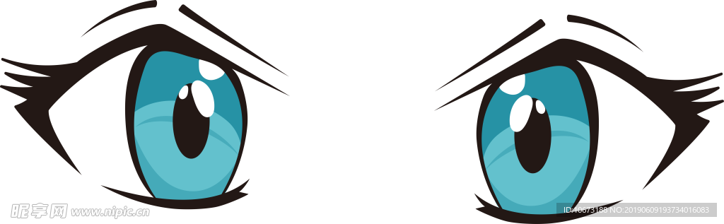 卡通眼睛
