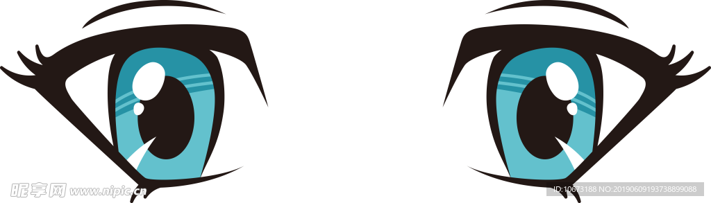 卡通眼睛