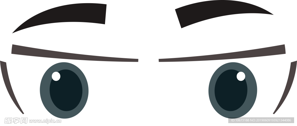 卡通眼睛