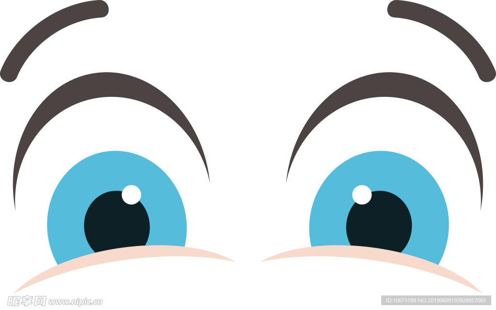 卡通眼睛