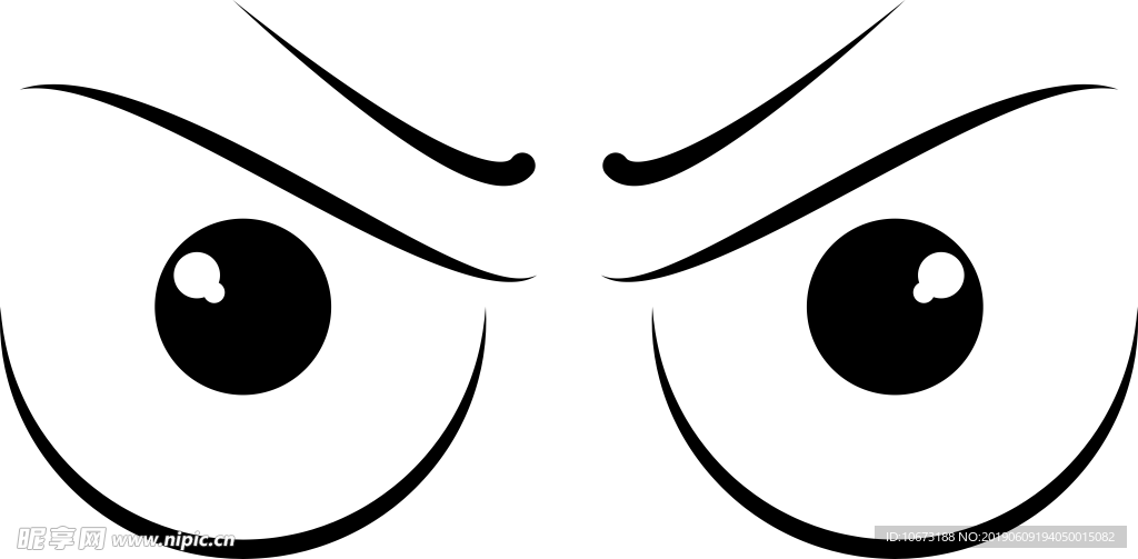 卡通眼睛
