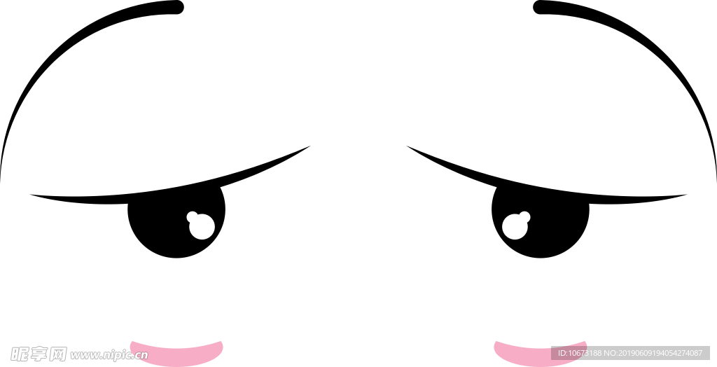 卡通眼睛