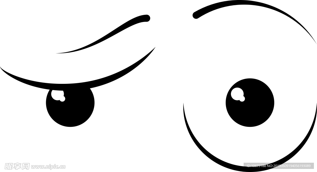 卡通眼睛