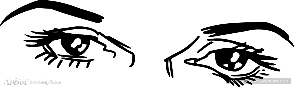 卡通眼睛