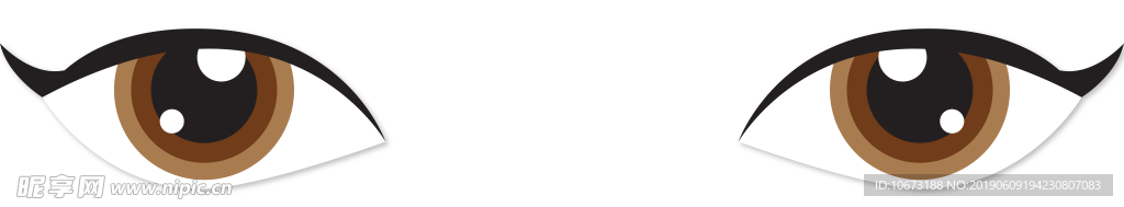 卡通眼睛