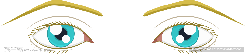 卡通眼睛
