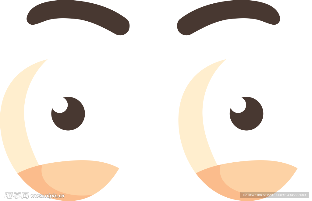 卡通眼睛