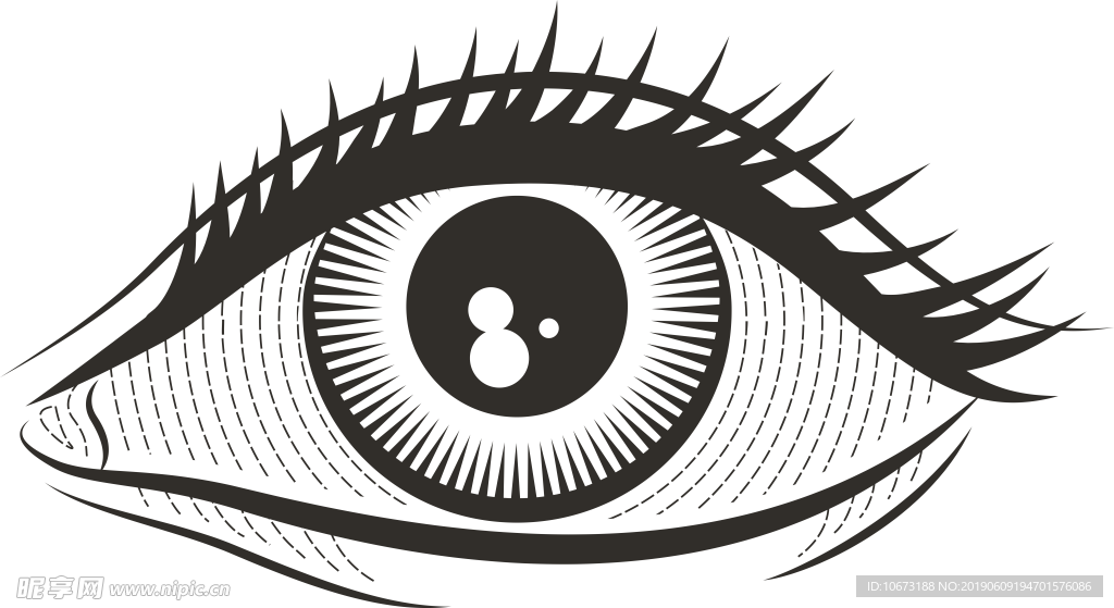卡通眼睛