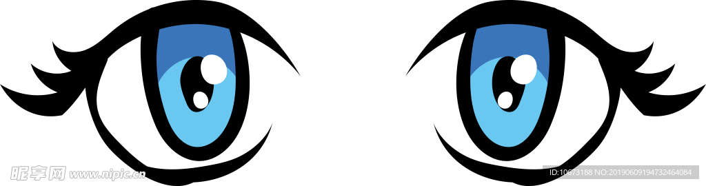 卡通眼睛