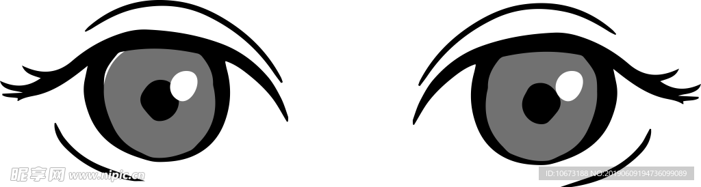 卡通眼睛