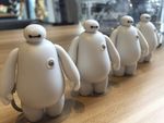 创意搞怪照片大白军团来袭击