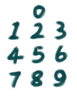 阿拉伯数字免抠素材
